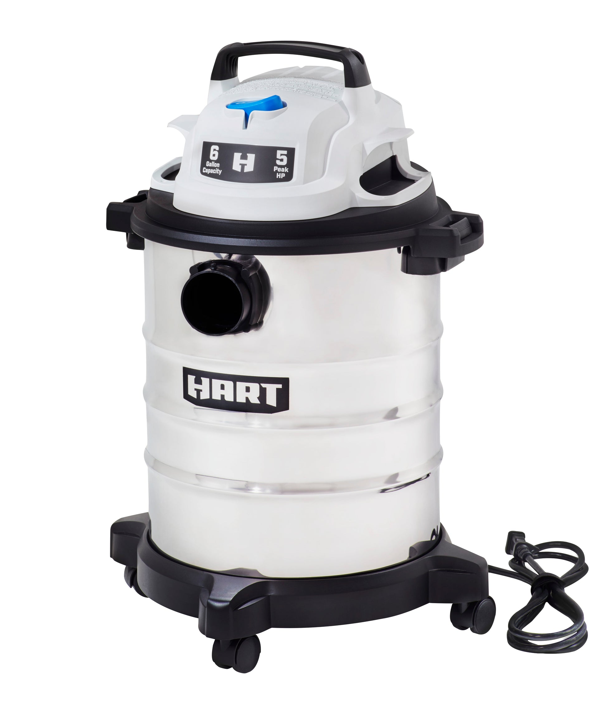 6 Gallon Stainless Steel Wet/Dry Vacuum