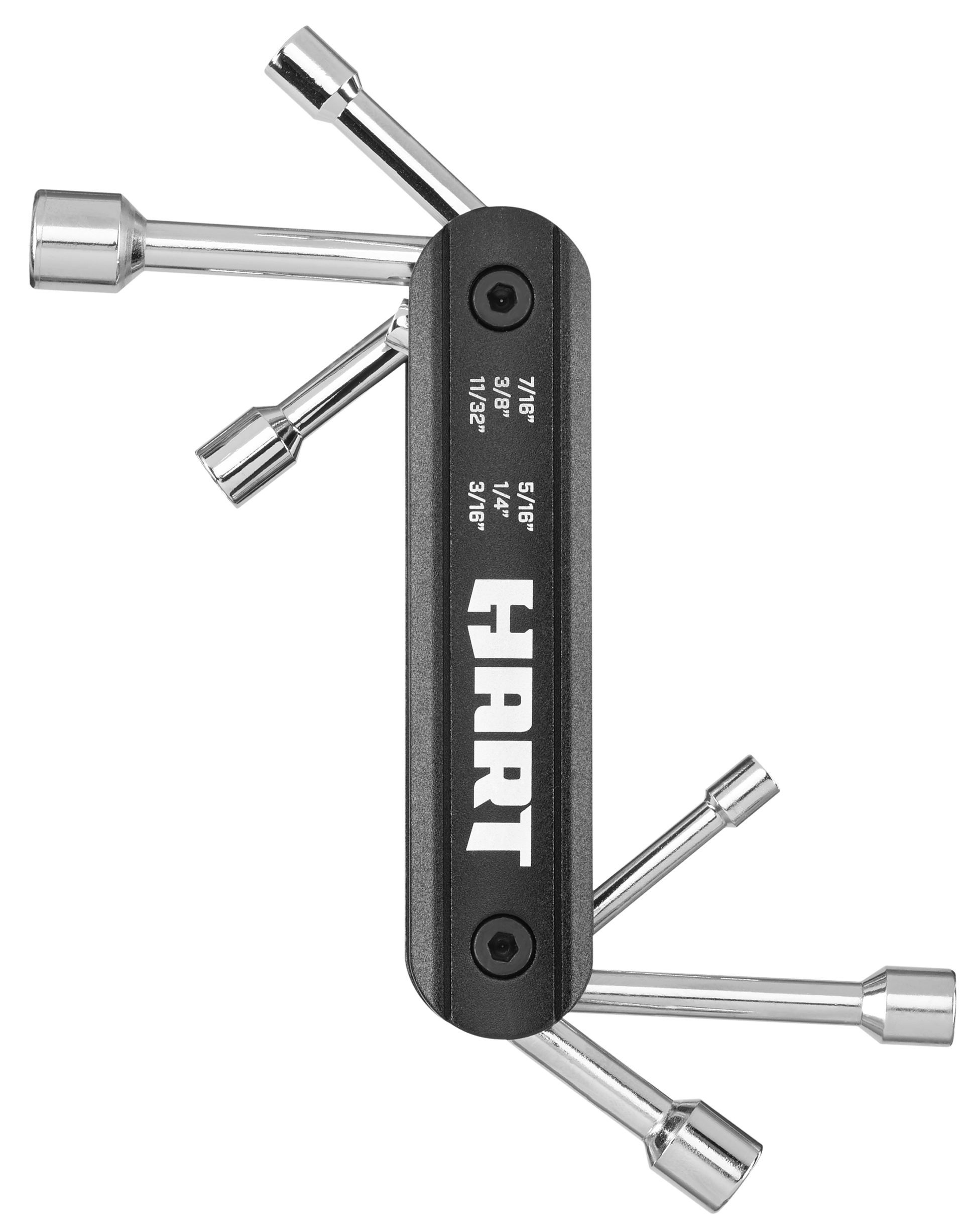 6 PC. SAE Folding Nut Drivers