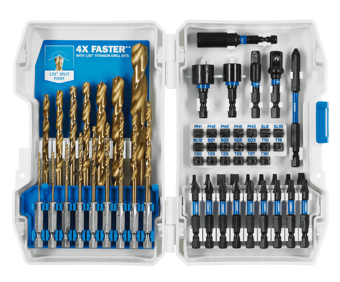 60 PC. Impact Drill & Drive Bit Set