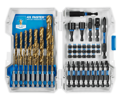 60 PC. Impact Drill & Drive Bit Set