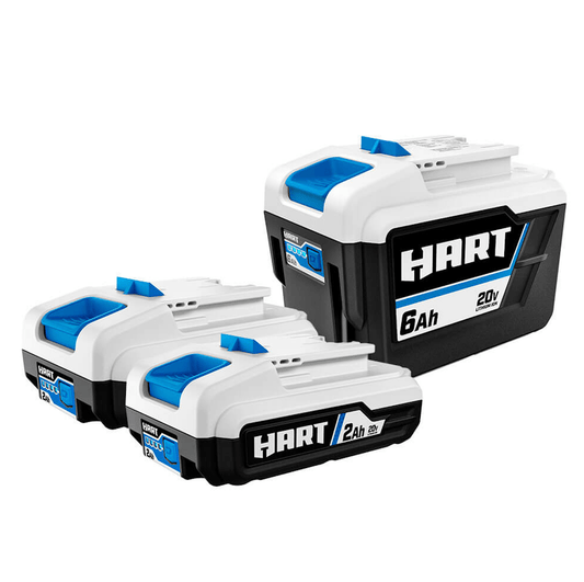 6AH Battery and 2PK 2AH Batteries