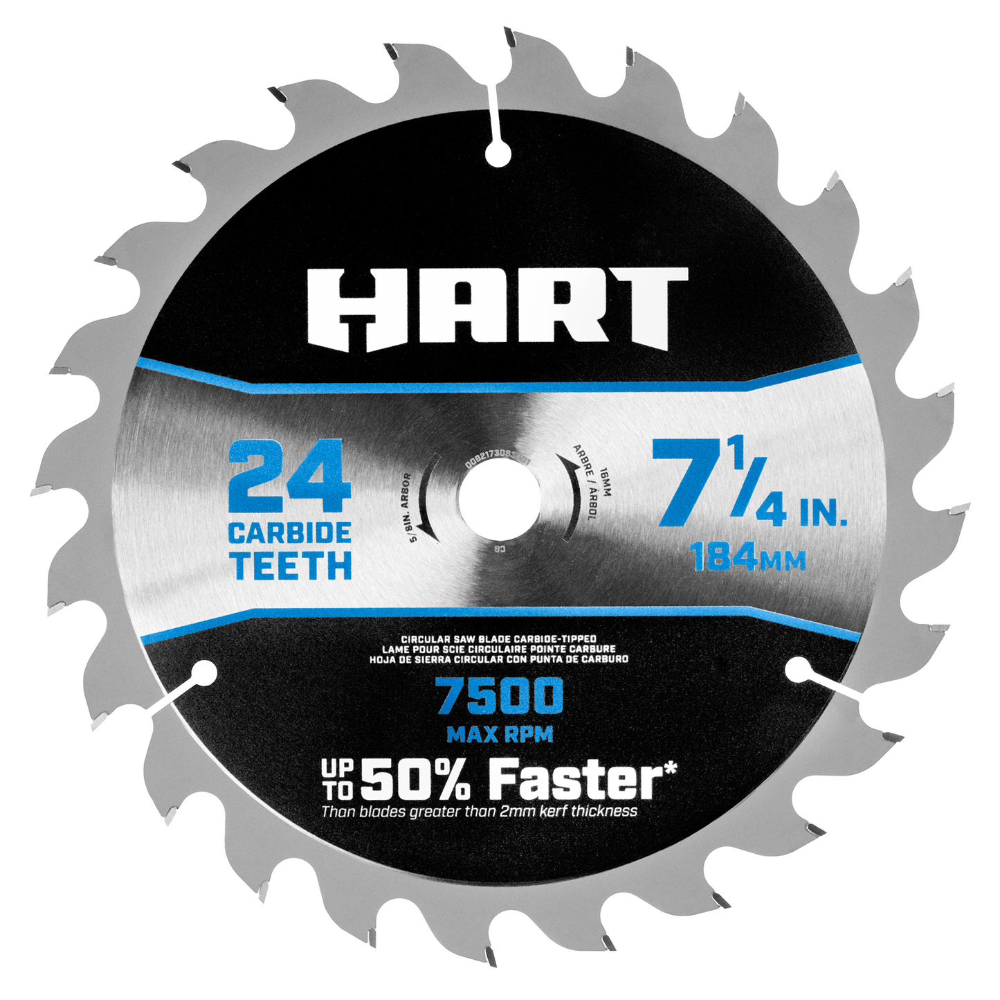 7-1/4" 24 Tooth Circular Saw Blade