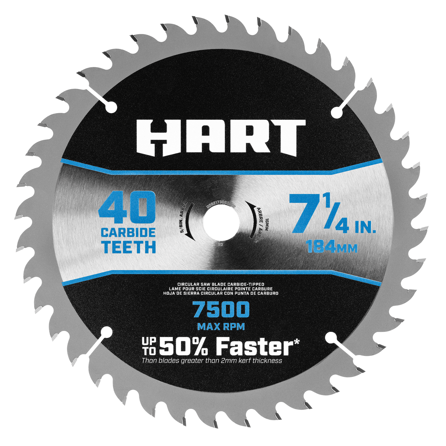 7-1/4" 40 Tooth Circular Saw Blade