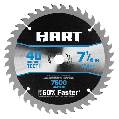 7-1/4" 40 Tooth Circular Saw Blade