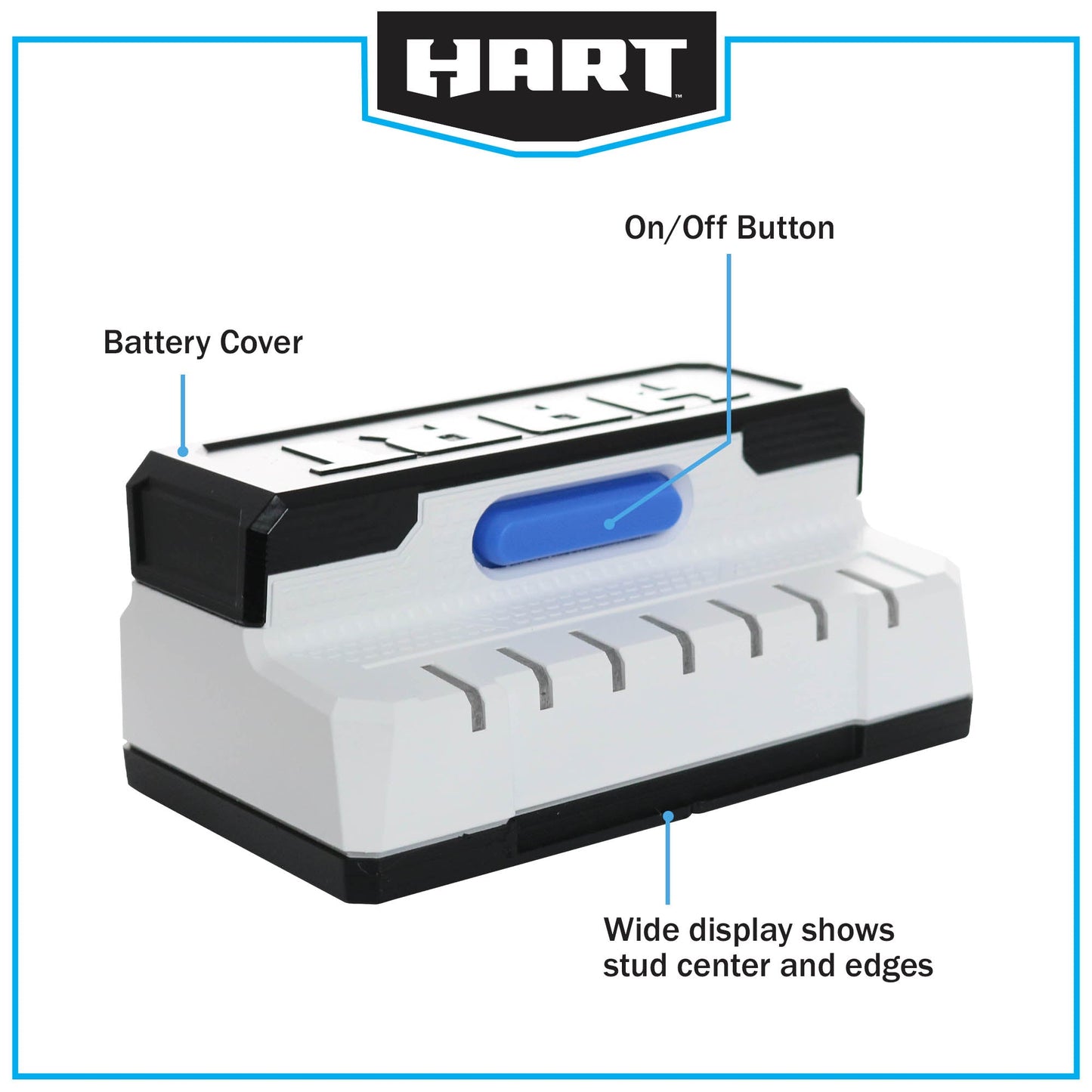 Advanced 7-LED Stud Finder