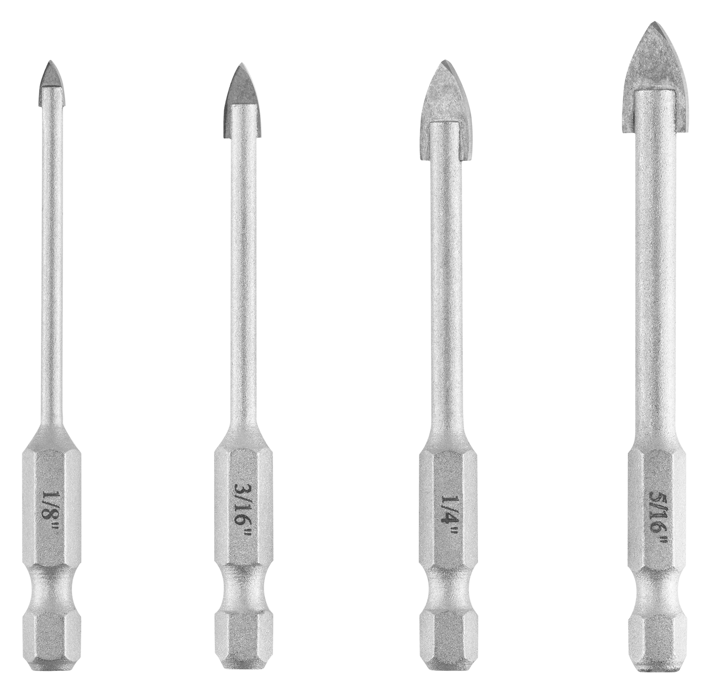 Glass & Tile Drill Bit Set