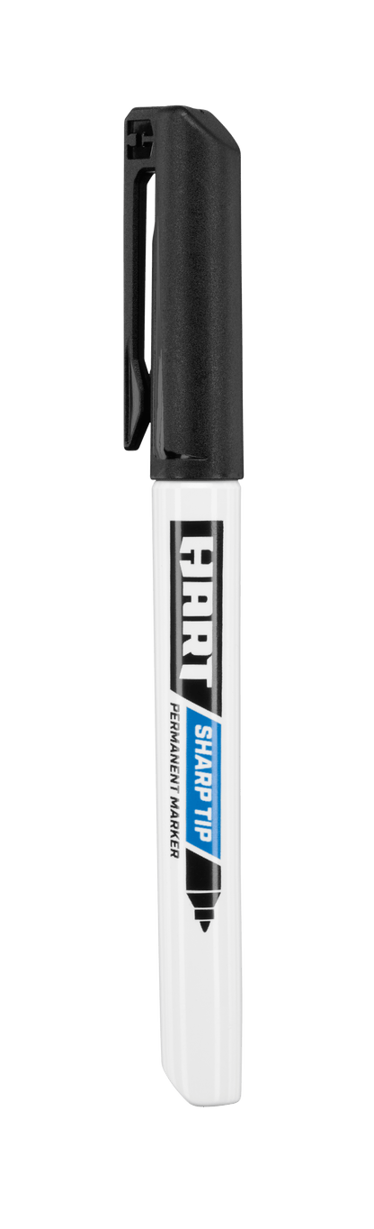 HART Sharp Tip Permanent Markers, 36-Pack, Black, Red and Blue