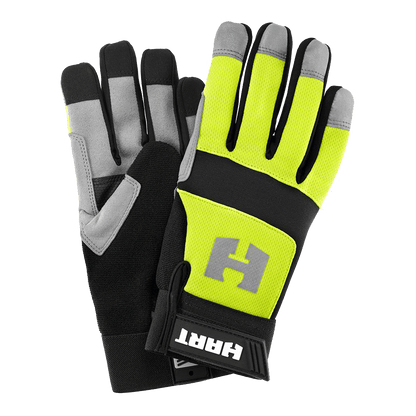 Hi-Visibility Utility Gloves - Large