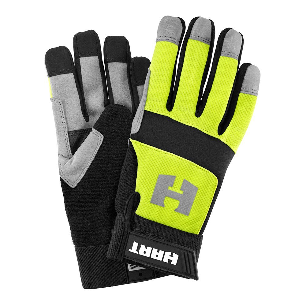 Hi-Visibility Utility Gloves - Large