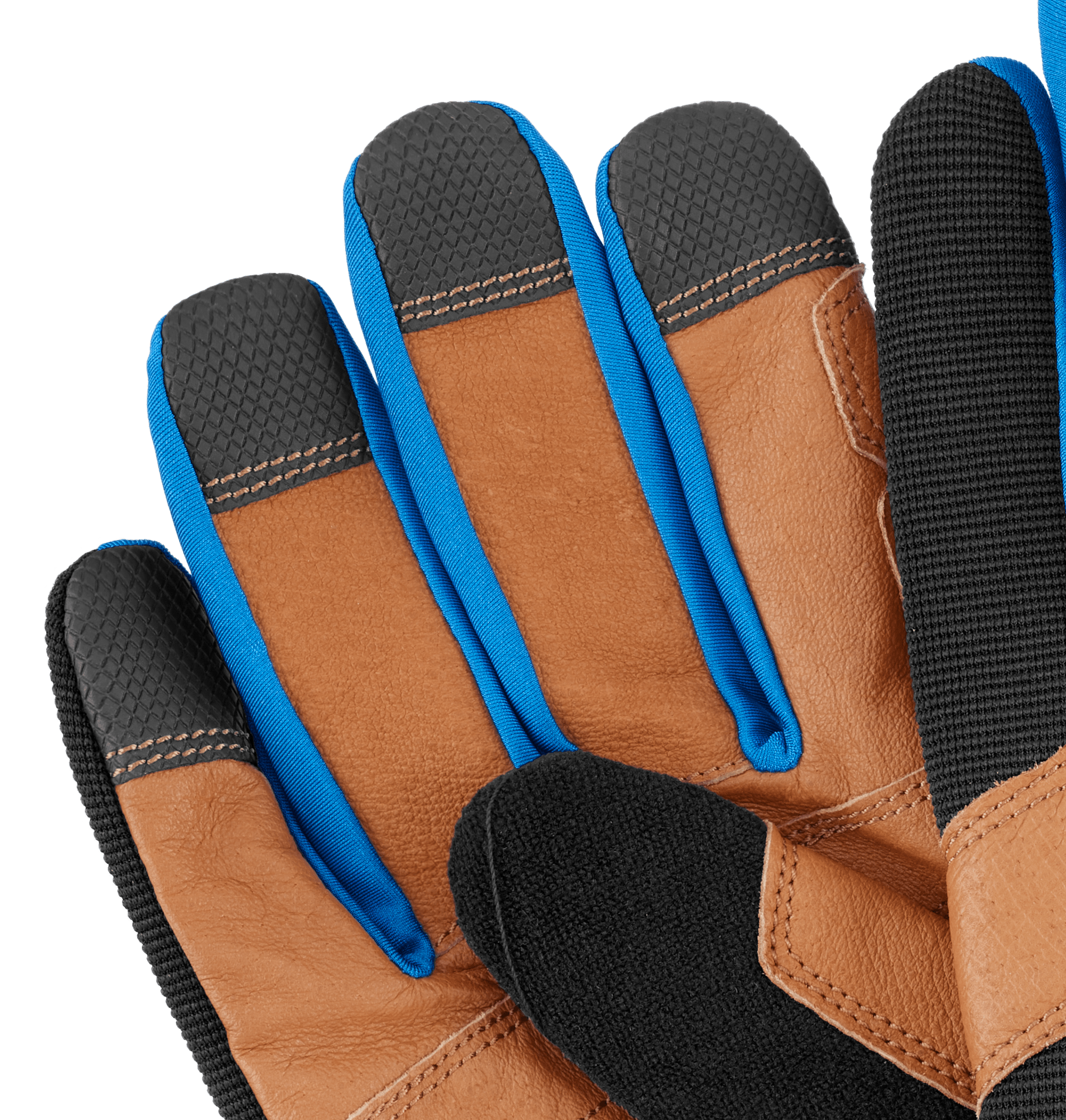 Leather Palm Gloves - Medium