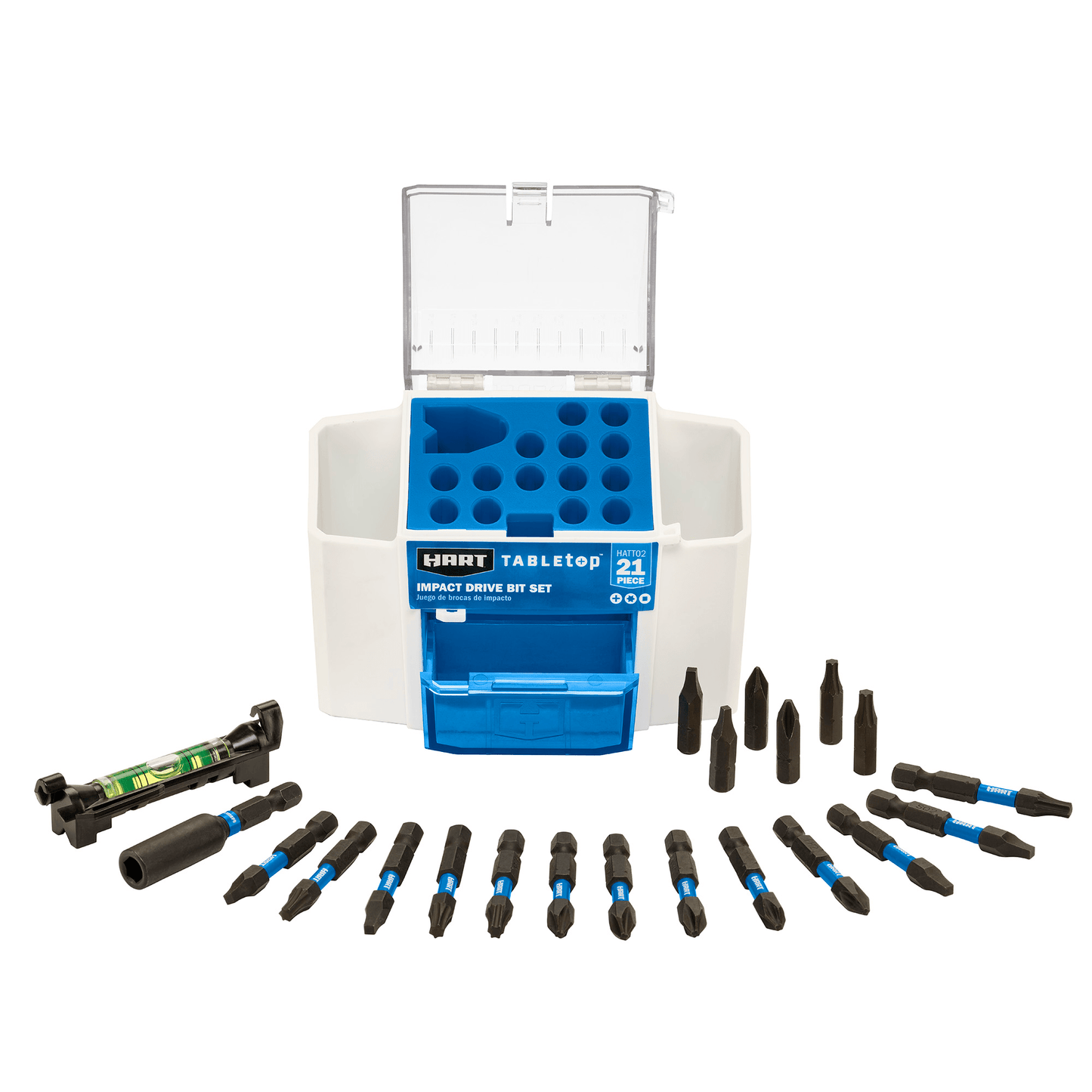 Tabletop 21PC Impact Drive Bit Set